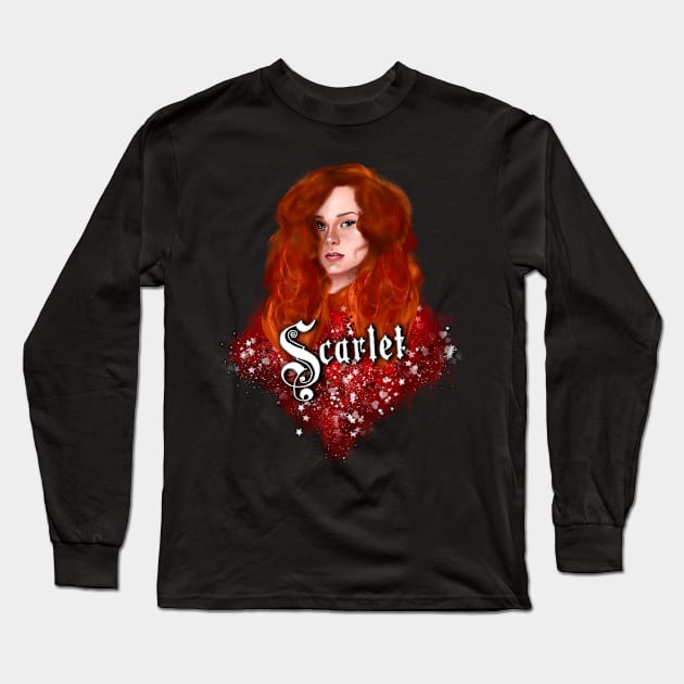 Scarlet Benoit (The Lunar Chronicles) Long Sleeve T-Shirt by Imaginelouisa